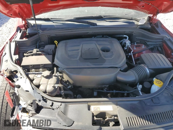 2019 Dodge Durango GT Plus with VIN 1C4RDHDG7KC684337, listed as a Copart auction lot 46721595 with 49,753 mi miles and Salvage title. Bid and sale history available at DreamBid. Image 12.