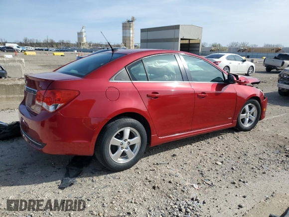 2013 Chevrolet Cruze 1LT with VIN 1G1PC5SB1D7102561, listed as a Copart auction lot 50943055 with 182,048 mi miles and Salvage Title. Bid and sale history available at DreamBid. Image 3.