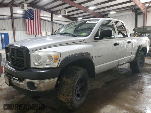 2008 Dodge 1500 SLT with VIN 1D7HU18N38S625754, listed as a Copart auction lot 53967835 with 176,491 mi miles and Clean Title. Bid and sale history available at carsss.com. Image 1.