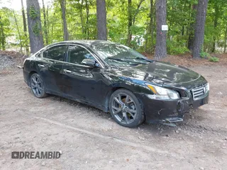 2013 Nissan Maxima S with VIN 1N4AA5AP0DC828375, listed as a IAAI auction lot 42215336 with 210,398 mi miles and . Bid and sale history available at DreamBid. Image 1.