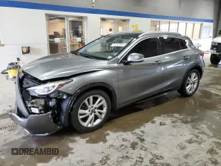 2017 Infiniti QX30 Sport with VIN SJKCH5CP2HA025903, listed as a Copart auction lot 43332855 with 72,421 mi miles and Salvage Title. Bid and sale history available at carsss.com. Image 1.