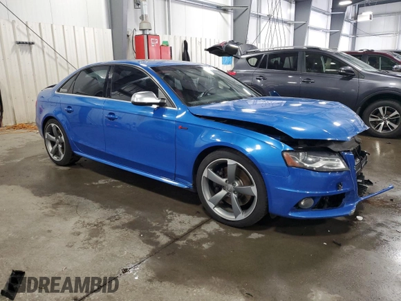 2011 Audi S4 Prestige with VIN WAUKGAFL8BA077088, listed as a Copart auction lot 70874014 with 172,377 mi miles and Salvage Title. Bid and sale history available at carsss.com. Image 4.