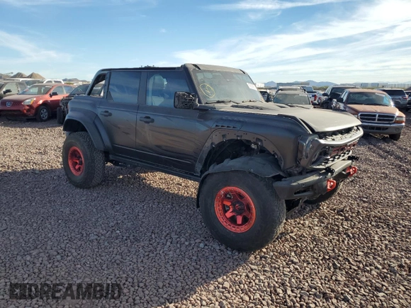 2022 Ford Bronco Raptor with VIN 1FMEE5JR2NLA51034, listed as a Copart auction lot 89326565 with 33,944 mi miles and Salvage Title. Bid and sale history available at carsss.com. Image 4.