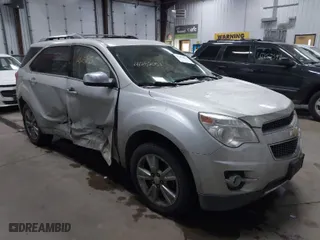 2013 Chevrolet Equinox LTZ with VIN 2GNFLGE37D6302614, listed as a IAAI auction lot 41252051 with 204,993 mi miles. Bid and sale history available at carsss.com. Image 1.