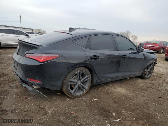 2023 Acura Integra w/A-Spec Technology Package with VIN 19UDE4H62PA008206, listed as a Copart auction lot 85431804 with NaN miles and Salvage Title. Bid and sale history available at carsss.com. Image 3.