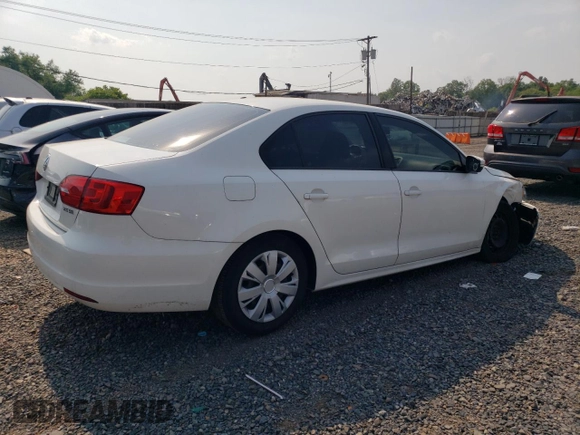 2011 Volkswagen Jetta SE with VIN 3VWDZ7AJXBM374152, listed as a Copart auction lot 60726265 with 133,161 mi miles and Salvage title. Bid and sale history available at DreamBid. Image 3.