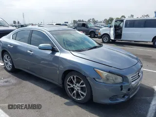 2012 Nissan Maxima S with VIN 1N4AA5AP7CC809224, listed as a IAAI auction lot 42602623 with 125,822 mi miles and . Bid and sale history available at DreamBid. Image 1.