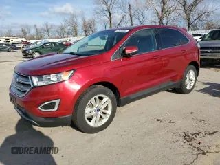 2017 Ford Edge SEL with VIN 2FMPK3J93HBB04284, listed as a Copart auction lot 87476024 with 66,472 mi miles and Salvage Title. Bid and sale history available at carsss.com. Image 1.