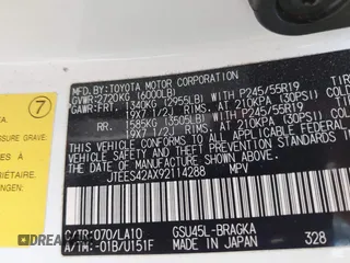 2009 Toyota Highlander Limited с VIN JTEES42AX92114288, выставлен на аукционе IAAI как лот 42508486 с пробегом 137 506 миль миль и . История ставок и продаж доступна на DreamBid. Изображение 9.