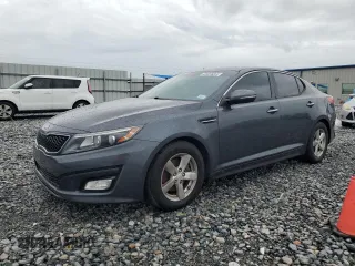2015 Kia Optima LX z VIN KNAGM4A72F5627474, wystawiony jako Copart lot #59346595 z przebiegiem 97 445 mil mil oraz Czysty tytuł • Clean title. Historia ofert i sprzedaży dostępna na DreamBid. Obrazek 1.