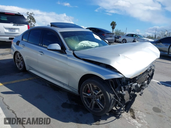 2014 BMW 3 Series 335i with VIN WBA3A9G59ENS64793, listed as a IAAI auction lot 41746865 with 93,899 mi miles. Bid and sale history available at carsss.com. Image 1.