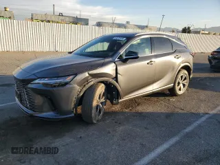 2025 Lexus RX 350 с VIN 2T2BAMBA0SC052350, выставлен на аукционе Copart как лот 84673124 с пробегом 528 миль миль и Списание • Salvage title. История ставок и продаж доступна на DreamBid. Изображение 1.