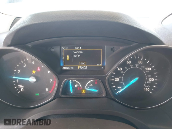 2018 Ford Escape SEL with VIN 1FMCU0HD1JUC04403, listed as a IAAI auction lot 41993351 with 91,880 mi miles and . Bid and sale history available at carsss.com. Image 7.