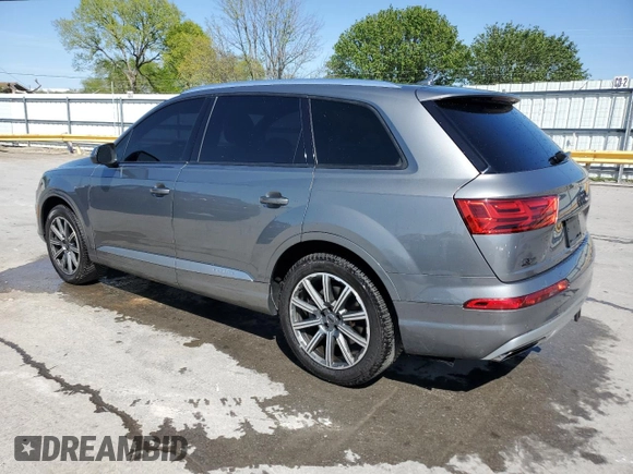 2017 Audi Q7 Premium Plus z VIN WA1LAAF72HD029468, wystawiony jako Copart lot #52747725 z przebiegiem 117 673 mil mil oraz Nie do naprawy • Non repairable. Historia ofert i sprzedaży dostępna na DreamBid. Obrazek 2.