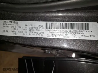 2019 Ram 1500 Rebel with VIN 1C6SRFLT1KN646037, listed as a Copart auction lot 73204094 with 74,338 mi miles and Salvage Title. Bid and sale history available at carsss.com. Image 12.