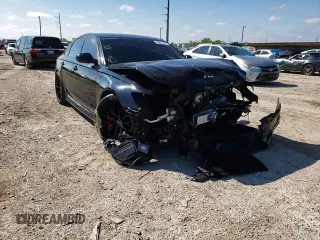 2015 Audi A6 3.0T Prestige with VIN WAUHGAFC7FN009521, listed as a Copart auction lot 66016282 with 69,974 mi miles. Bid and sale history available at carsss.com. Image 11.