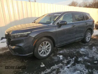 2023 Honda CR-V EX-L with VIN 5J6RS4H70PL004191, listed as a Copart auction lot 42308035 with 107,059 mi miles and Salvage Title. Bid and sale history available at carsss.com. Image 1.