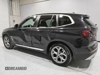 2024 BMW X3 sDrive30i with VIN 5UX43DP06R9V04050, listed as a Copart auction lot 53581435 with 28,220 mi miles and Clean Title. Bid and sale history available at DreamBid. Image 2.