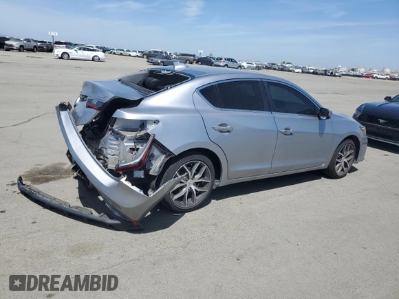 2020 Acura ILX Premium with VIN 19UDE2F71LA005131, listed as a Copart auction lot 54714075 with 74,358 mi miles and Salvage title. Bid and sale history available at DreamBid. Image 3.