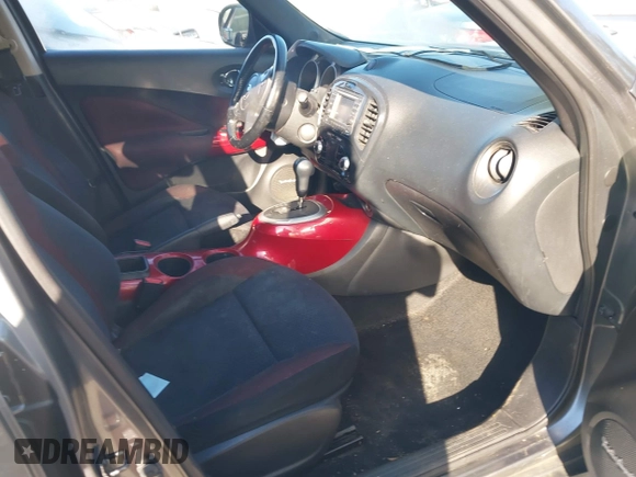 2013 Nissan Juke S with VIN JN8AF5MR1DT216120, listed as a IAAI auction lot 42000079 with 191,191 mi miles. Bid and sale history available at carsss.com. Image 5.