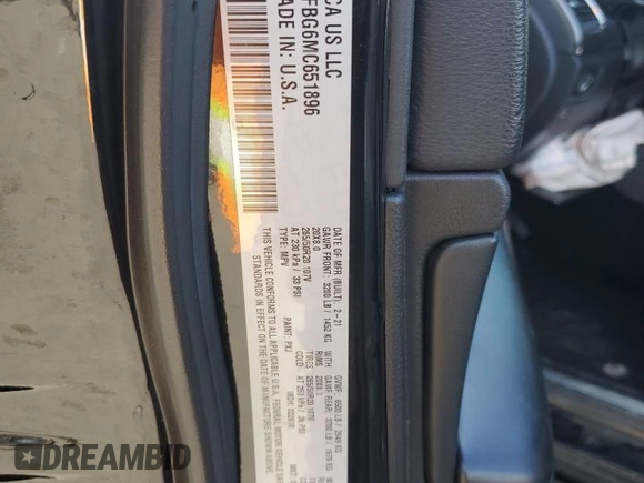 2021 Jeep Grand Cherokee Limited X with VIN 1C4RJFBG6MC651896, listed as a Copart auction lot 50919095 with 44,630 mi miles and Salvage title. Bid and sale history available at DreamBid. Image 13.