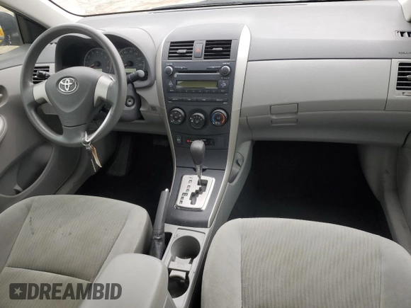 2010 Toyota Corolla with VIN 1NXBU4EE6AZ196363, listed as a Copart auction lot 53488585 with 61,832 mi miles and Salvage Title. Bid and sale history available at DreamBid. Image 8.