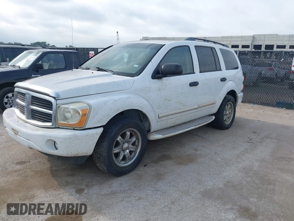 2004 Dodge Durango Limited with VIN 1D4HD58D34F211338, listed as a IAAI auction lot 42754684 with 230,021 mi miles and . Bid and sale history available at DreamBid. Image 2.