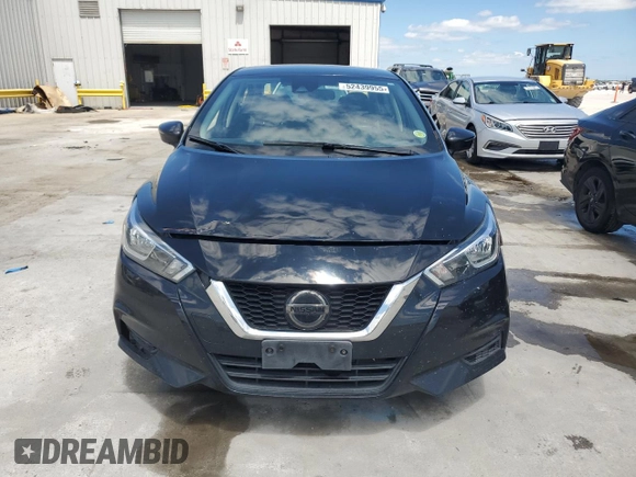 2021 Nissan Versa SV with VIN 3N1CN8EV5ML835444, listed as a Copart auction lot 52439955 with 104,773 mi miles and Salvage Title. Bid and sale history available at DreamBid. Image 5.