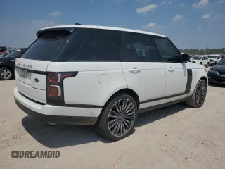 2022 Land Rover Range Rover Westminster with VIN SALGS2SE9NA461723, listed as a Copart auction lot 67390474 with 36,619 mi miles and Salvage title. Bid and sale history available at DreamBid. Image 3.