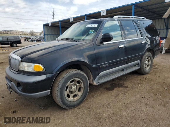 1998 Lincoln Navigator with VIN 5LMFU28L6WLJ07689, listed as a Copart auction lot 52129215 with 238,124 mi miles and Clean title. Bid and sale history available at DreamBid. Image 1.
