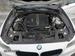 2014 BMW 5 Series 535d with VIN WBAXA5C58ED690187, listed as a Copart auction lot 86191924 with 116,624 mi miles and Salvage Title. Bid and sale history available at carsss.com. Image 12.