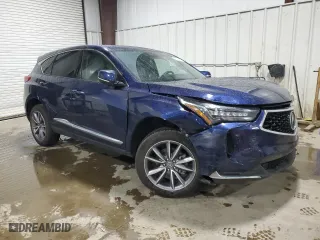 2024 Acura RDX w/Technology Package with VIN 5J8TC2H55RL007426, listed as a Copart auction lot 49402225 with 0 mi miles and Salvage Title. Bid and sale history available at carsss.com. Image 4.