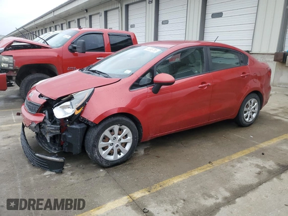 2017 Kia Rio LX with VIN KNADM4A32H6026417, listed as a Copart auction lot 44998785 with 92,933 mi miles and Salvage Title. Bid and sale history available at carsss.com. Image 1.