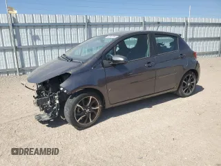 2015 Toyota Yaris L with VIN VNKKTUD36FA054117, listed as a Copart auction lot 65542094 with 66,117 mi miles and Salvage Title. Bid and sale history available at DreamBid. Image 1.
