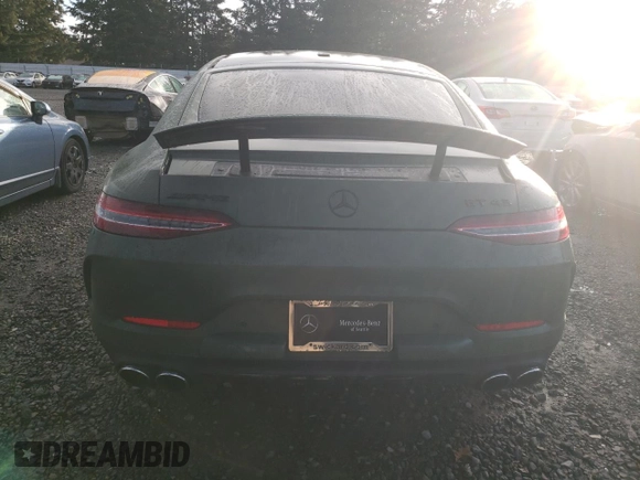 2022 Mercedes-Benz AMG GT 43 z VIN W1K7X5KB9NA048223, wystawiony jako Copart lot #77485974 z przebiegiem 14 457 mil mil oraz Szkoda całkowita • Salvage title. Historia ofert i sprzedaży dostępna na DreamBid. Obrazek 6.