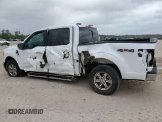 2023 Ford F-150 XL with VIN 1FTEW1EP9PKF30448, listed as a Copart auction lot 51097175 with 35,624 mi miles and Salvage Title. Bid and sale history available at carsss.com. Image 2.