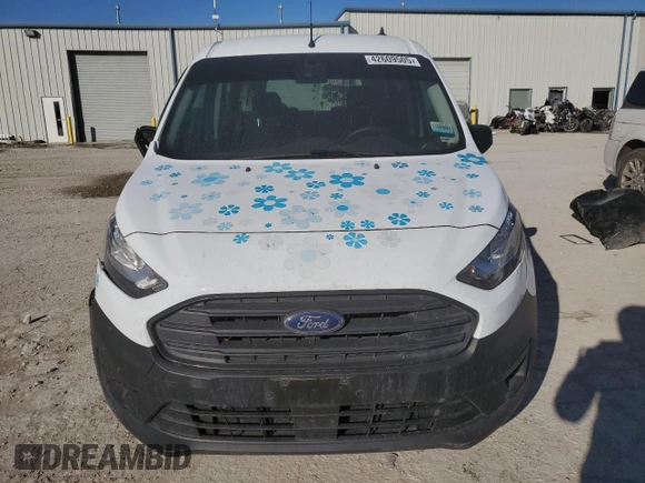 2022 Ford Transit Connect XL with VIN NM0GE9E24N1538522, listed as a Copart auction lot 51353895 with 65,514 mi miles and Salvage title. Bid and sale history available at DreamBid. Image 5.