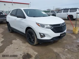 2021 Chevrolet Equinox LT with VIN 3GNAXUEV0MS182932, listed as a IAAI auction lot 41678844 with 42,290 mi miles. Bid and sale history available at carsss.com. Image 1.