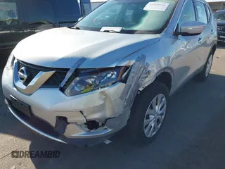 2015 Nissan Rogue S with VIN KNMAT2MV9FP571497, listed as a IAAI auction lot 41985541 with 144,223 mi miles and . Bid and sale history available at DreamBid. Image 6.