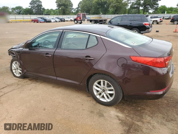 2011 Kia Optima LX z VIN KNAGM4A71B5056974, wystawiony jako Copart lot #54190885 z przebiegiem 53 768 mil mil oraz Szkoda całkowita • Salvage title. Historia ofert i sprzedaży dostępna na DreamBid. Obrazek 2.