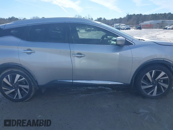 2023 Nissan Murano SL with VIN 5N1AZ2CJ0PC102011, listed as a IAAI auction lot 41406863 with 24,723 mi miles and . Bid and sale history available at DreamBid. Image 13.