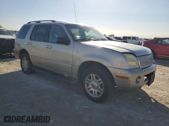 2002 Mercury Mountaineer with VIN 4M2ZU66K32ZJ43699, listed as a Copart auction lot 84080154 with 0 mi miles and Salvage Title. Bid and sale history available at carsss.com. Image 4.