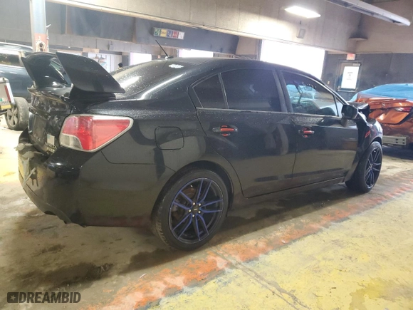 2015 Subaru Impreza Sedan with VIN JF1GJAA61FH003915, listed as a Copart auction lot 85827434 with NaN miles and Salvage Title. Bid and sale history available at carsss.com. Image 3.