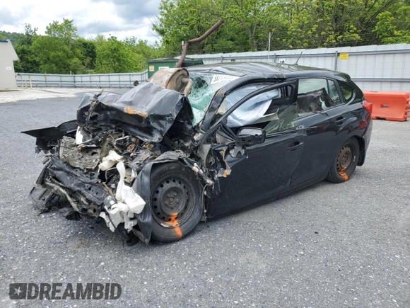 2015 Subaru Impreza 2.0i with VIN JF1GPAA65F8279822, listed as a Copart auction lot 58213405 with Not provided miles and Salvage title. Bid and sale history available at DreamBid. Image 1.