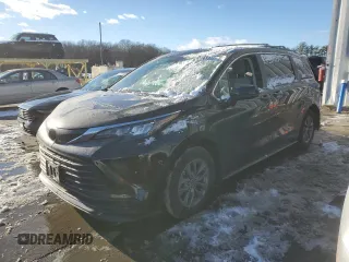 2024 Toyota Sienna LE with VIN 5TDBRKEC3RS187385, listed as a Copart auction lot 41444725 with 43,309 mi miles and Salvage Title. Bid and sale history available at carsss.com. Image 1.