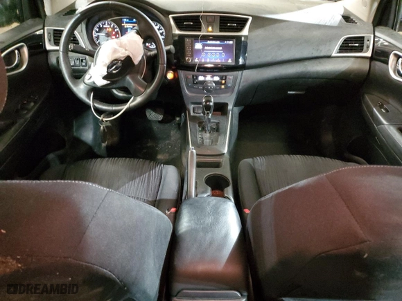 2019 Nissan Sentra SV with VIN 3N1AB7AP9KY284906, listed as a Copart auction lot 49923225 with 41,281 mi miles and Salvage Title. Bid and sale history available at carsss.com. Image 8.