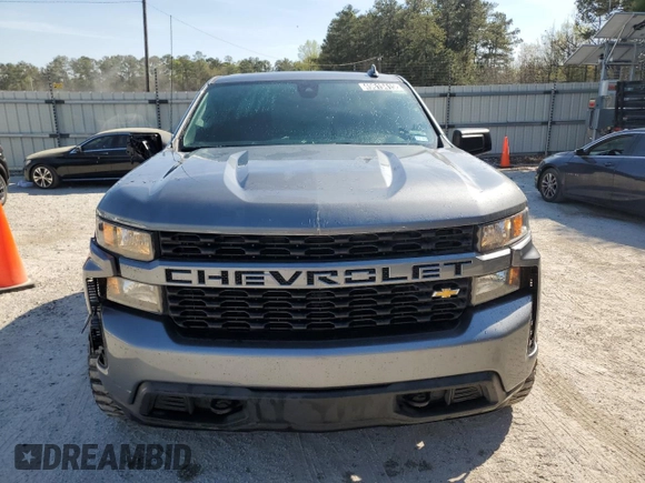 2022 Chevrolet Silverado 1500 Custom with VIN 3GCPWBEK3NG122261, listed as a Copart auction lot 49619415 with 87,940 mi miles and Clean Title. Bid and sale history available at DreamBid. Image 5.