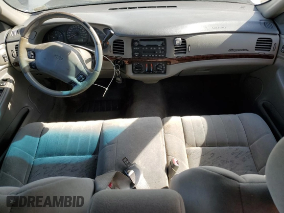 2003 Chevrolet Impala with VIN 2G1WF52E639151085, listed as a Copart auction lot 54119065 with 259,676 mi miles and Salvage Title. Bid and sale history available at DreamBid. Image 8.