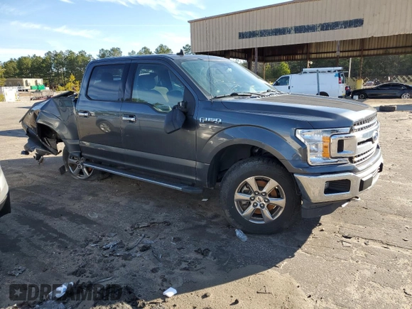 2020 Ford F-150 XL with VIN 1FTEW1E51LFC45406, listed as a Copart auction lot 45485805 with Not Provided miles and Salvage Title. Bid and sale history available at carsss.com. Image 4.