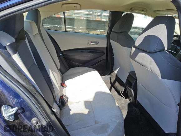 2021 Toyota Corolla LE with VIN JTDVPMAE9MJ122648, listed as a Copart auction lot 50896255 with 44,451 mi miles and Clean Title. Bid and sale history available at carsss.com. Image 10.